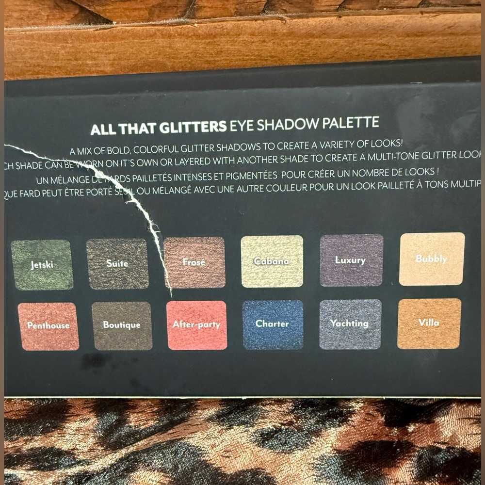 NEW Cargo Cosmetics All That Glitters Eyeshadow Palette - Picture 5 of 5